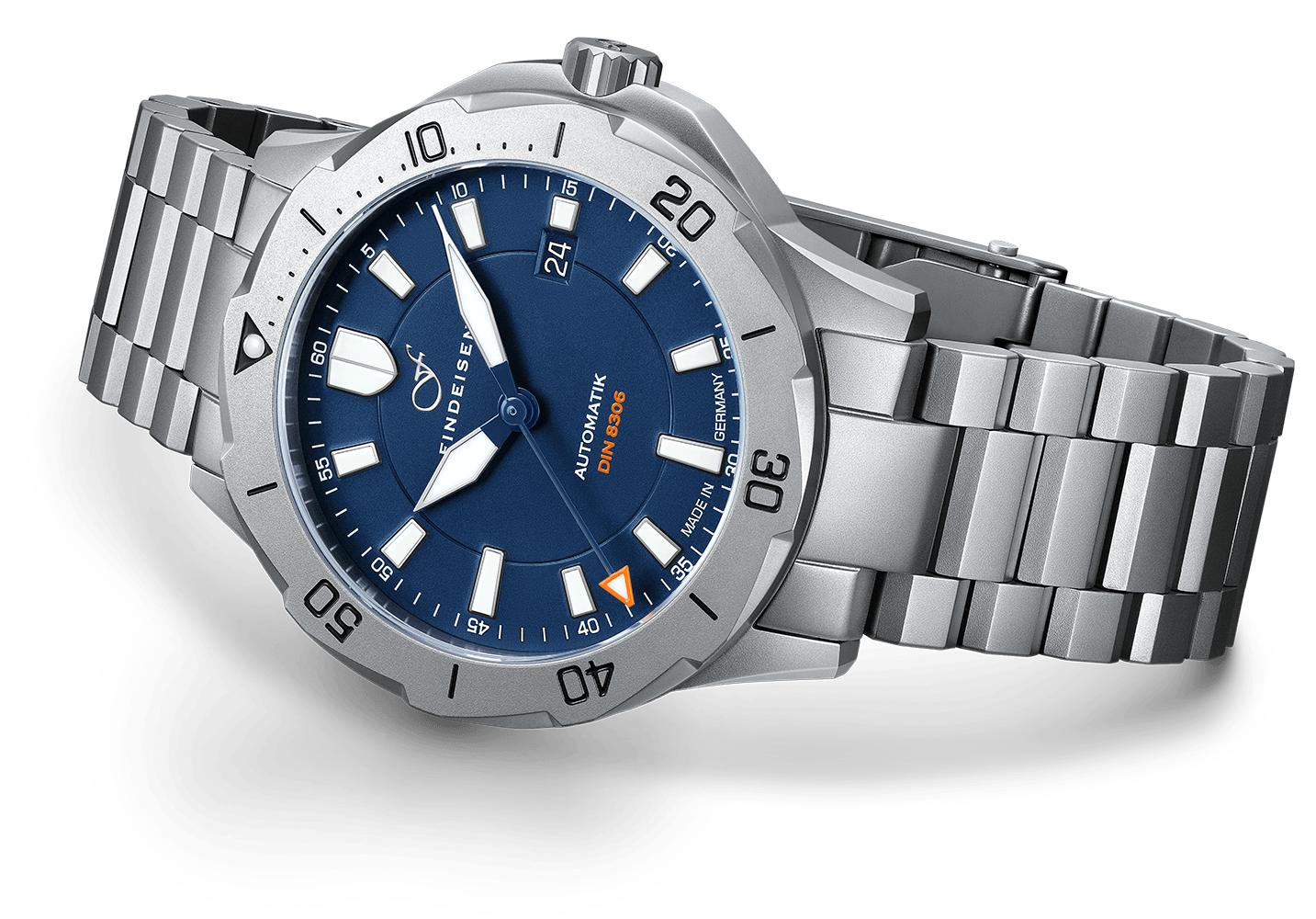Findeisen Taucheruhr F-1253 Preussischblau
