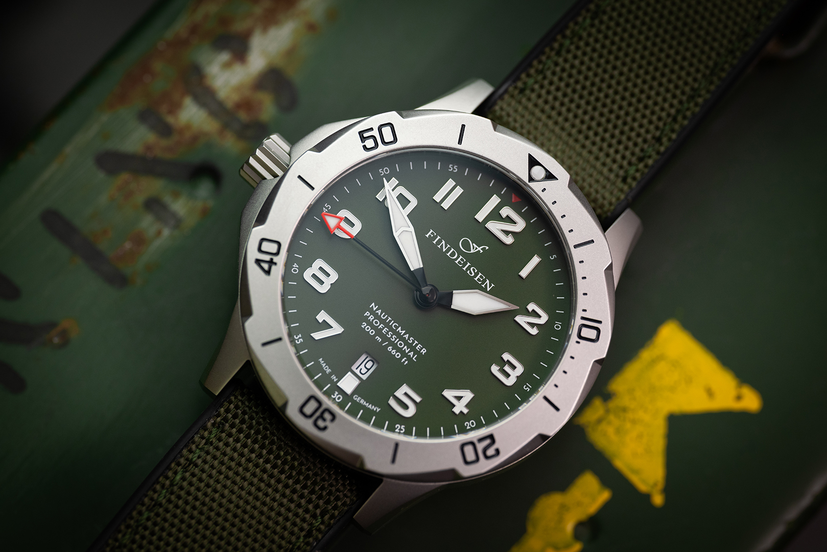 Findeisen NauticMaster Field Diver Oliv 